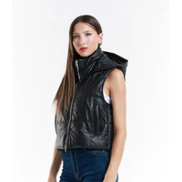 Leather jacket Made in Italy NLLP01 - 31 / – Black цвет / color | Lexline Fashion