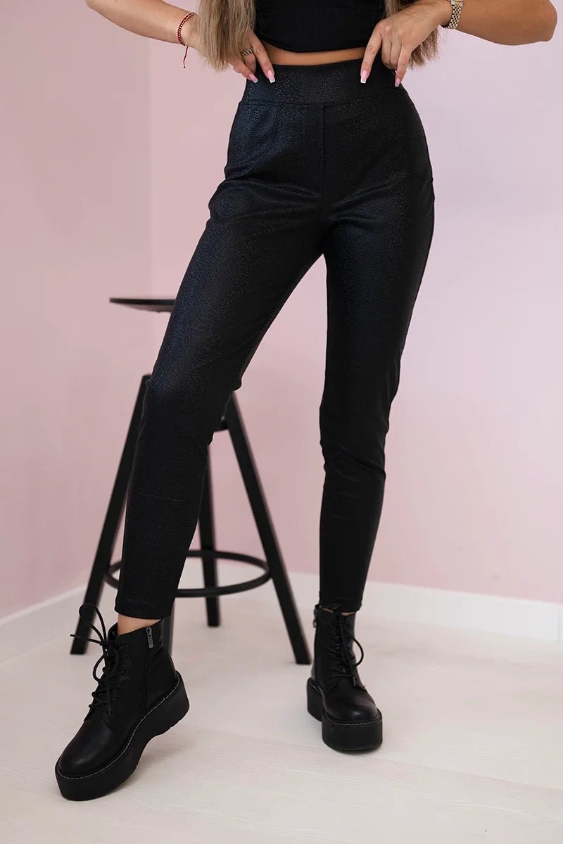 Leggings 9404 / – Black цвет / color | Lexline Fashion
