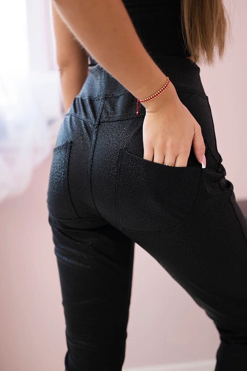 Leggings 9404 / – Black цвет / color | Lexline Fashion