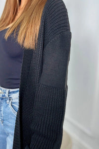 Long cardigan 2019 - 2 / – Black цвет / color | Lexline Fashion