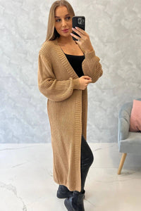 Long cardigan 2019 - 2 / – Camel цвет / color | Lexline Fashion