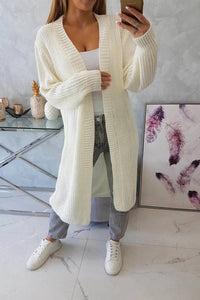 Long cardigan 2019 - 2 / – Ecru цвет / color | Lexline Fashion