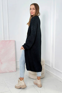 Long cardigan 2019 - 2 / – Graphite цвет / color | Lexline Fashion