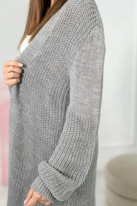 Long cardigan 2019 - 2 / – Gray || Dark цвет / color | Lexline Fashion