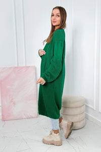 Long cardigan 2019 - 2 / – Green цвет / color | Lexline Fashion