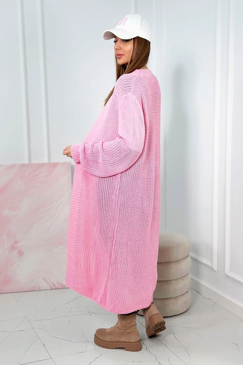 Long cardigan 2019 - 2 / – Pink || Light цвет / color | Lexline Fashion