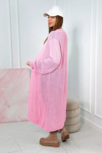 Long cardigan 2019 - 2 / – Pink || Light цвет / color | Lexline Fashion