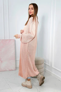 Long cardigan 2019 - 2 / – Powder || Light цвет / color | Lexline Fashion