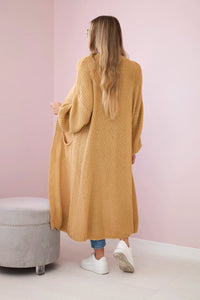 Long cardigan IT - 8 / – Camel цвет / color | Lexline Fashion
