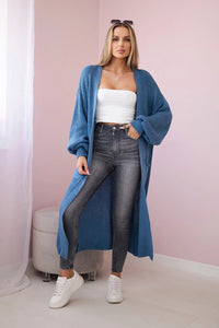 Long cardigan IT - 8 / – Jeans цвет / color | Lexline Fashion