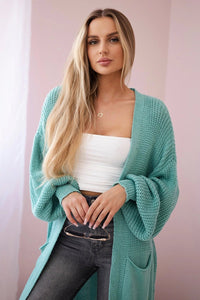 Long cardigan IT - 8 / – Mint цвет / color | Lexline Fashion