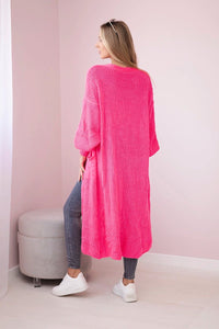 Long cardigan IT - 8 / – Neon pink цвет / color | Lexline Fashion