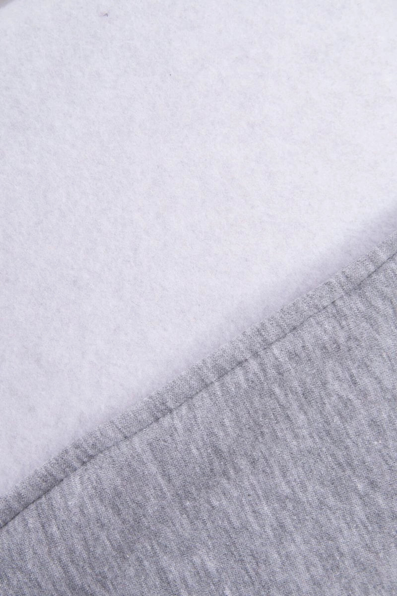 Long hoodie with zipper 9110 / – Gray цвет / color | Lexline Fashion