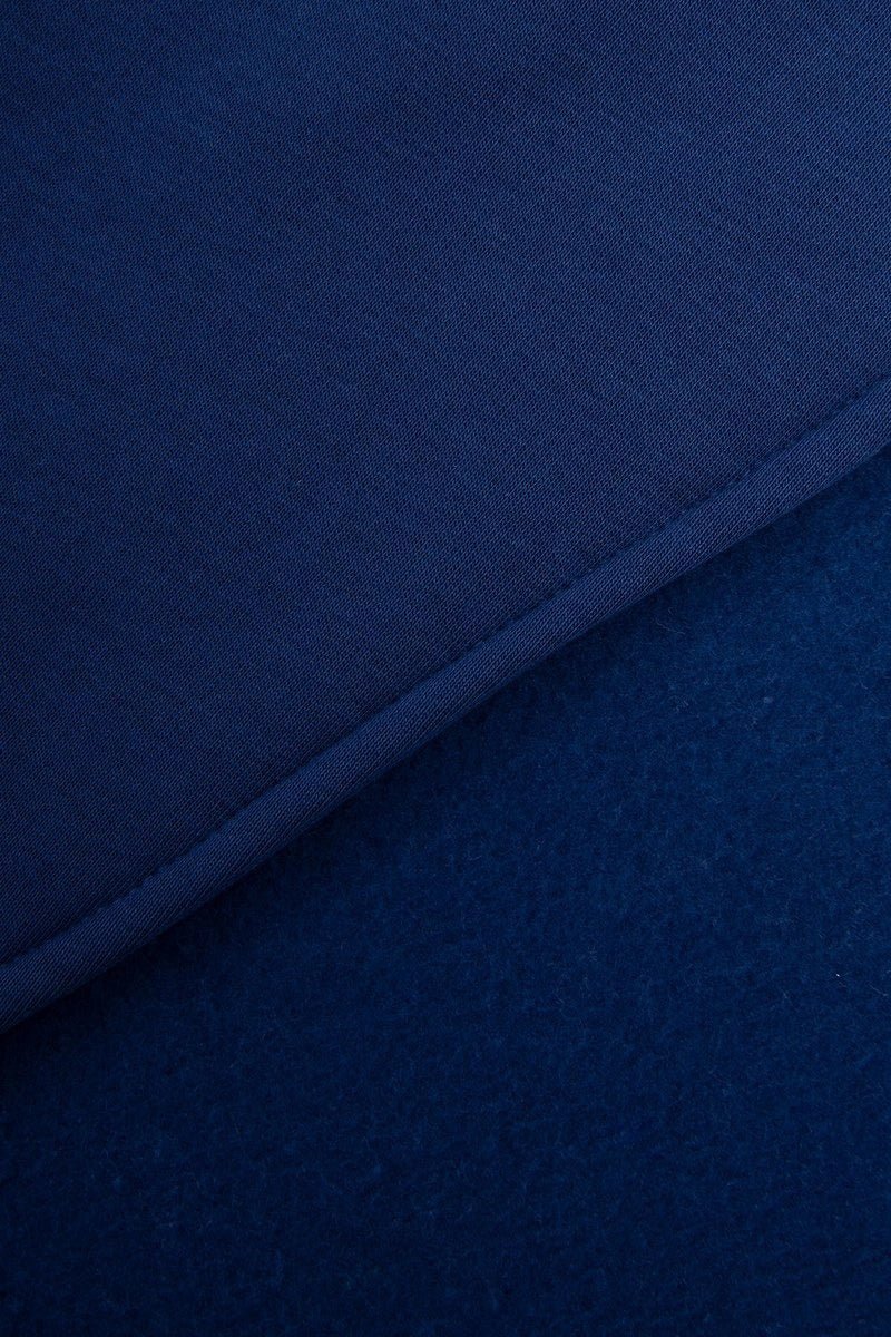 Long hoodie with zipper 9110 / – Jeans цвет / color | Lexline Fashion