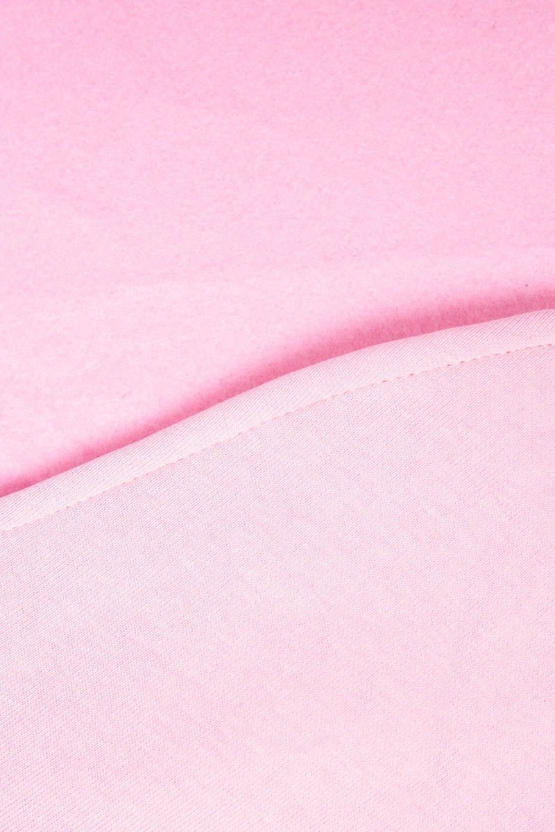 Long hoodie with zipper 9110 / – Powder цвет / color | Lexline Fashion