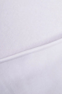 Long hoodie with zipper 9110 / – White цвет / color | Lexline Fashion