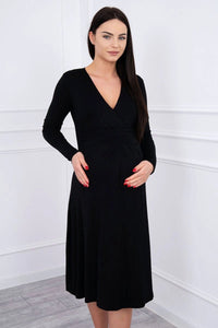 Long sleeve dress 8315 / – Black цвет / color | Lexline Fashion