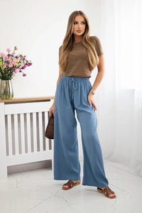 Muslin pants 3204 / – Jeans цвет / color | Lexline Fashion