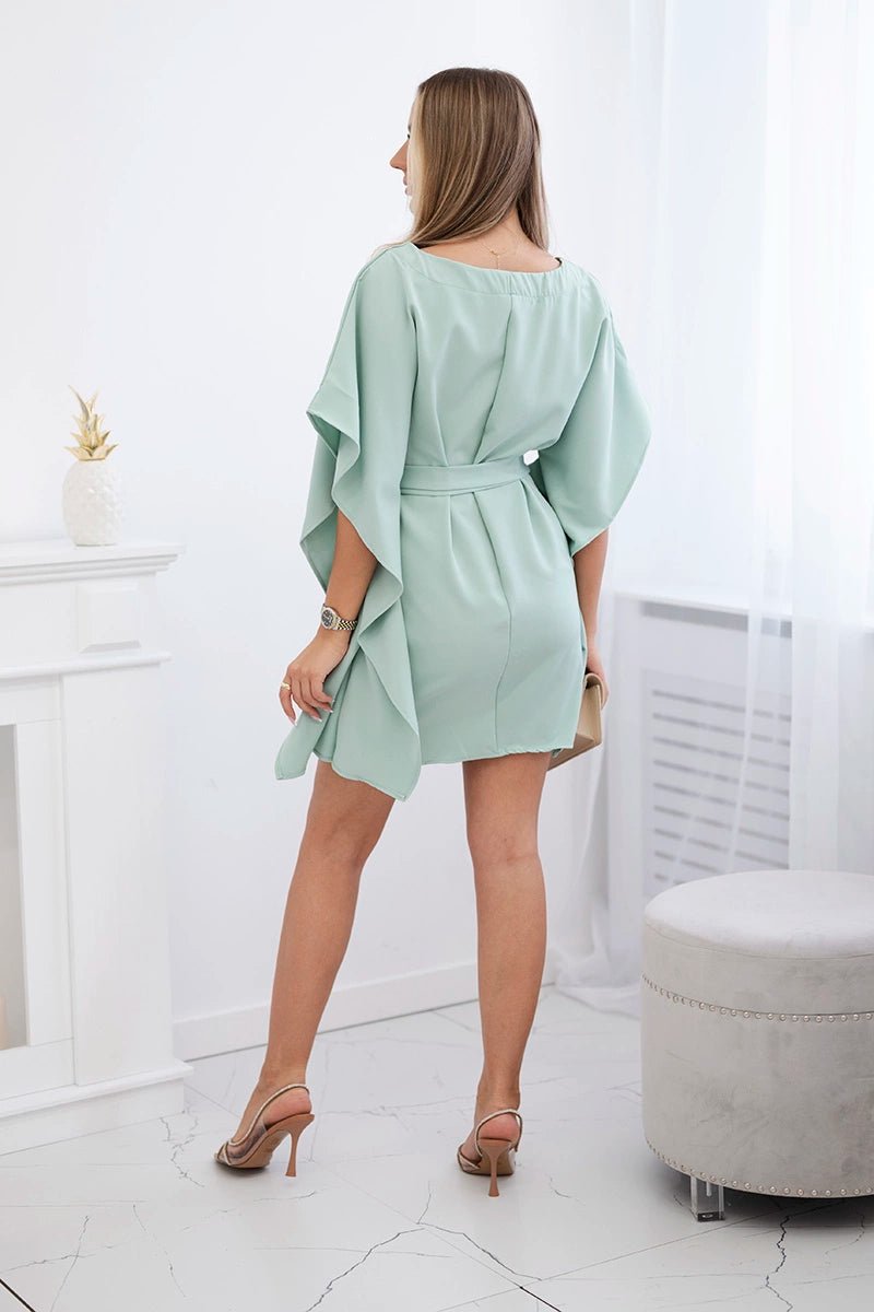 Oversize dress 9016 / – Mint цвет / color | Lexline Fashion