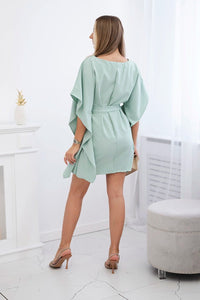 Oversize dress 9016 / – Mint цвет / color | Lexline Fashion