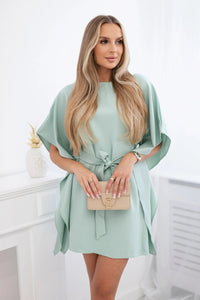 Oversize dress 9016 / – Mint цвет / color | Lexline Fashion