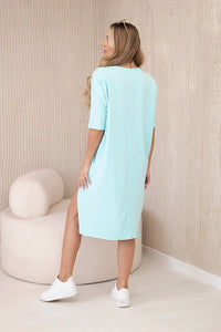 Oversize dress 9335 / – Mint цвет / color | Lexline Fashion