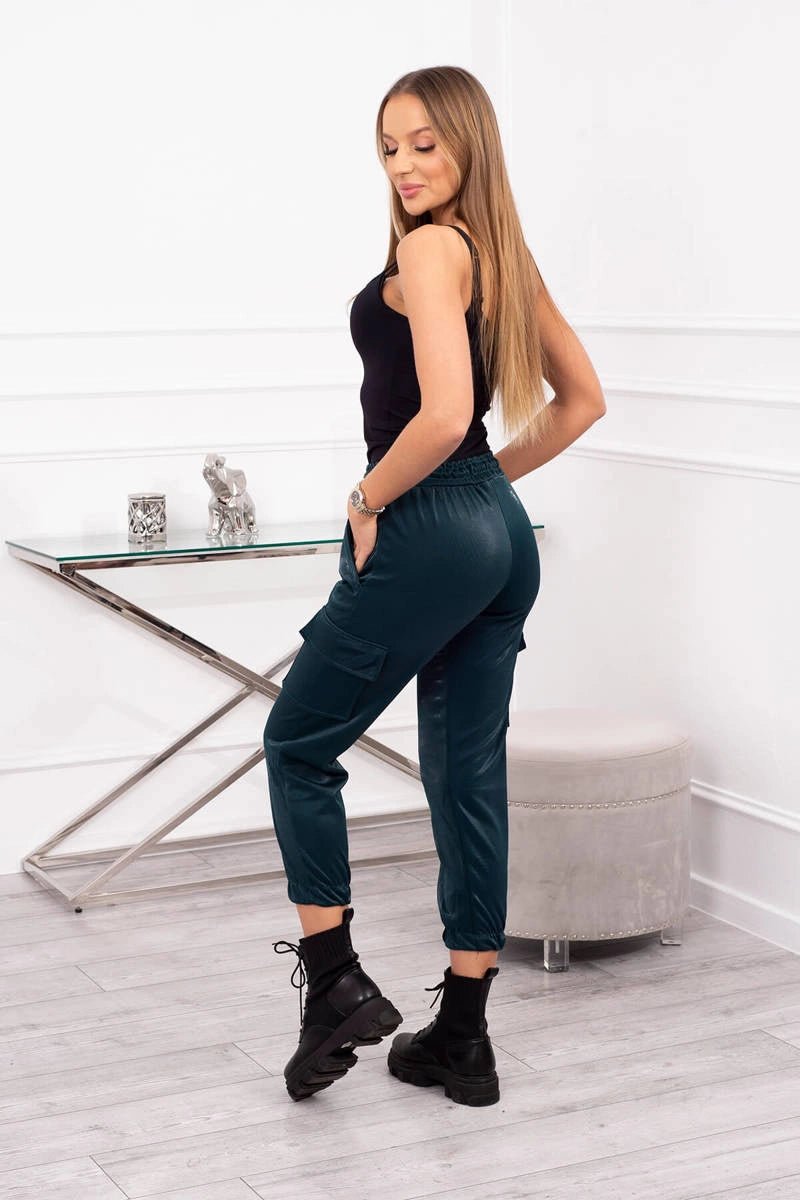 Pants cargo D4 / – Dark || green цвет / color | Lexline Fashion