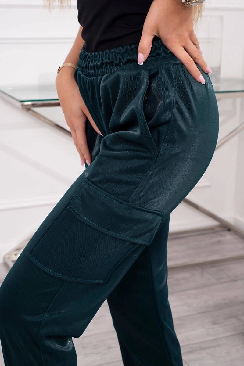 Pants cargo D4 / – Dark || green цвет / color | Lexline Fashion