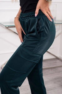 Pants cargo D4 / – Dark || green цвет / color | Lexline Fashion