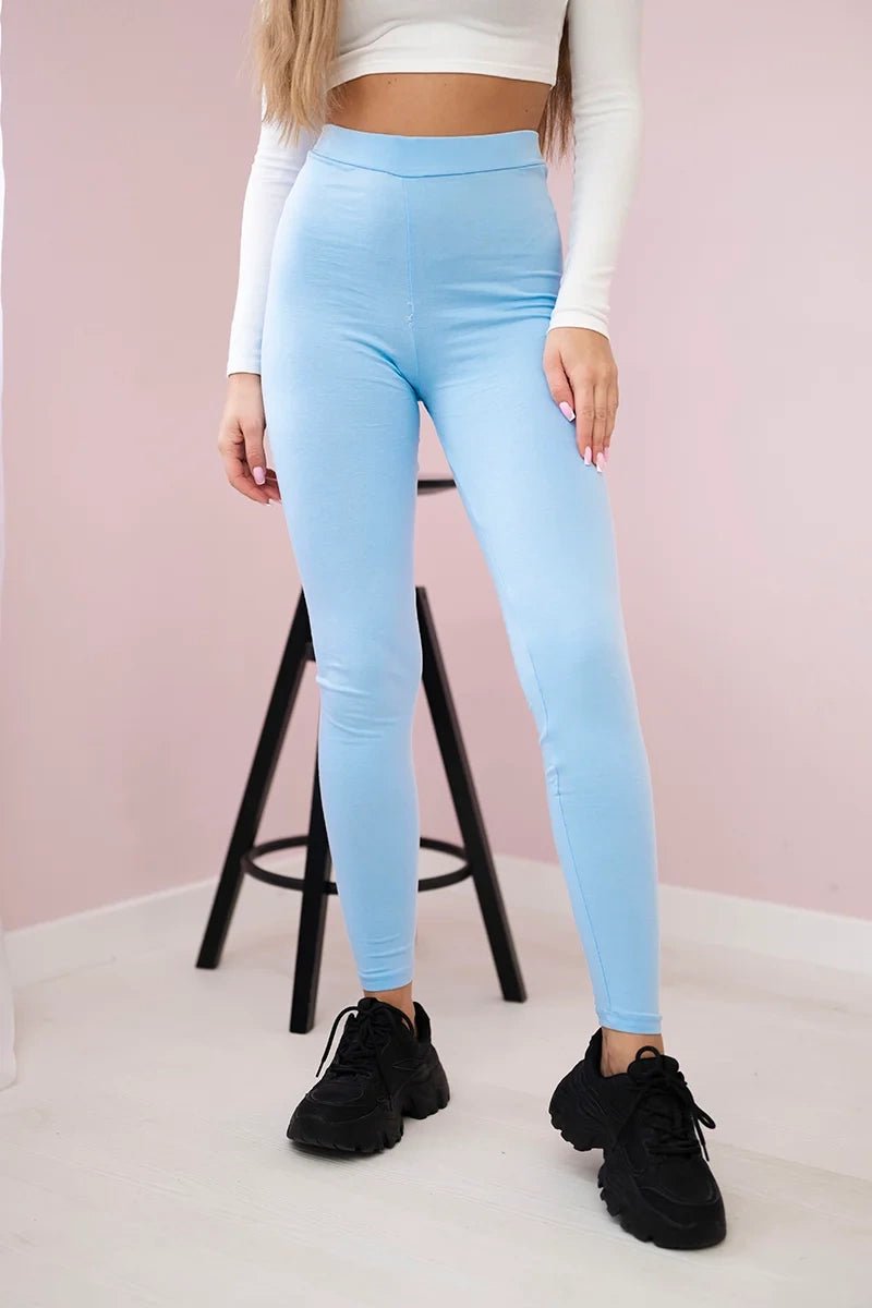 Pants leggings Brooklyn 8882 / – Blue цвет / color | Lexline Fashion
