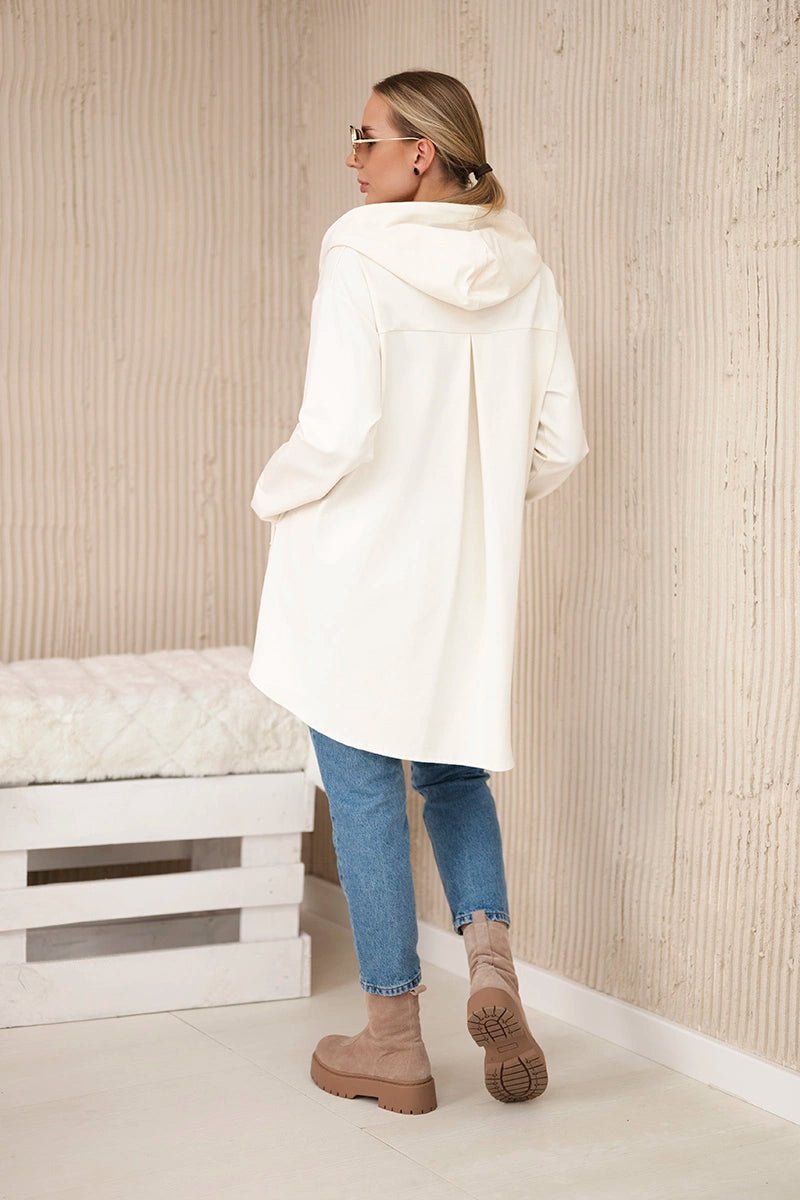 Punto Milano Hoodie 6722 / – Light || Beige цвет / color | Lexline Fashion