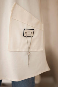 Punto Milano Hoodie 6722 / – Light || Beige цвет / color | Lexline Fashion