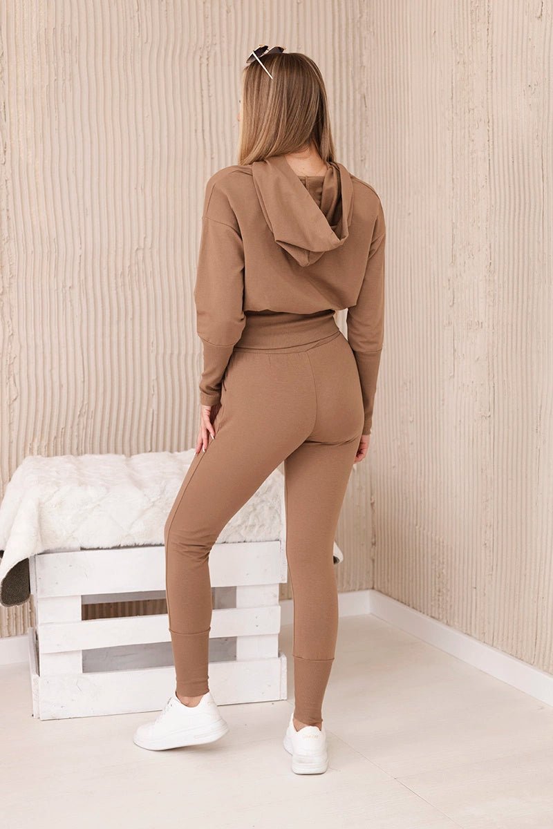 Set blouse + pants 9323 / – Camel цвет / color | Lexline Fashion