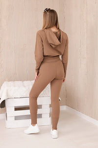 Set blouse + pants 9323 / – Camel цвет / color | Lexline Fashion