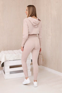 Set blouse + pants 9323 / – Light || Beige цвет / color | Lexline Fashion