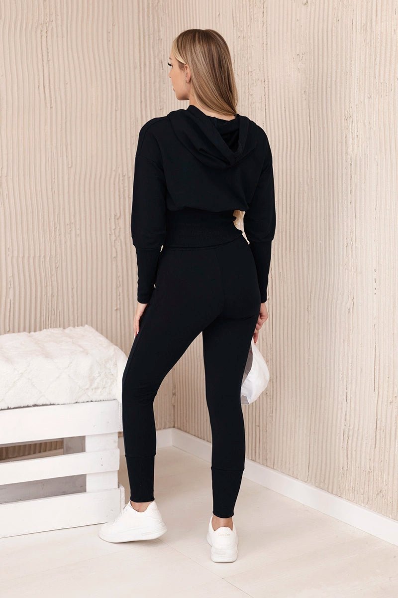 Set blouse + pants 9323 / – Navy blue цвет / color | Lexline Fashion