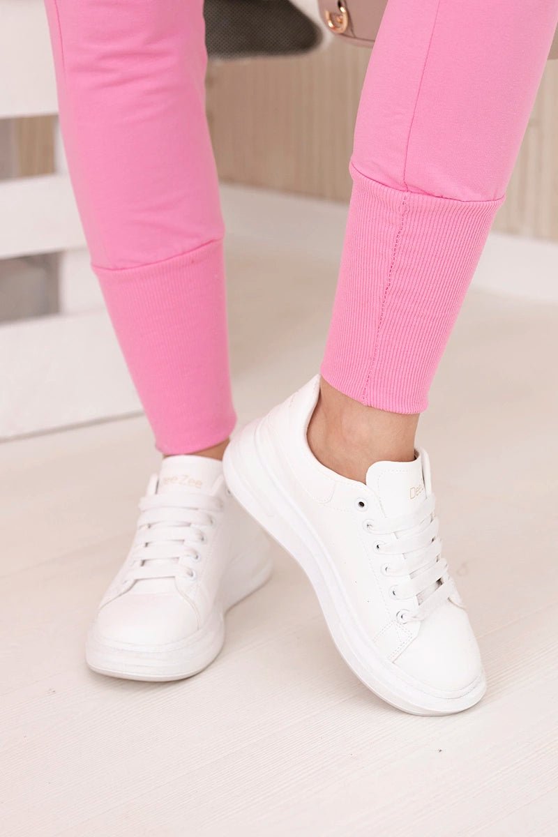 Set blouse + pants 9323 / – Pink || Light цвет / color | Lexline Fashion