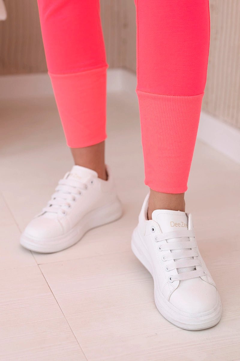 Set blouse + pants 9323 / – Pink || Neon цвет / color | Lexline Fashion
