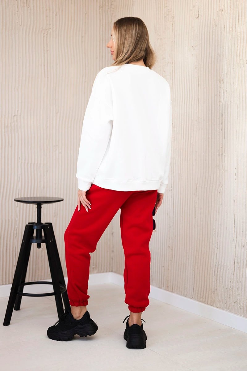 Set Brooklyn 9578 / – Red цвет / color | Lexline Fashion