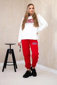 Set Brooklyn 9578 / – Red цвет / color | Lexline Fashion