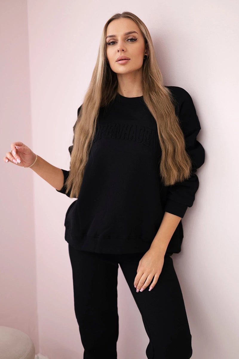 Set Copenhagen 9597 / – Black цвет / color | Lexline Fashion
