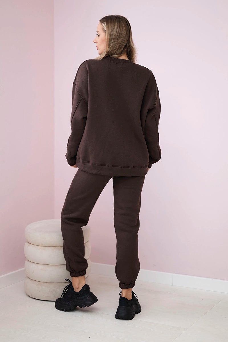 Set Copenhagen 9597 / – Brown цвет / color | Lexline Fashion