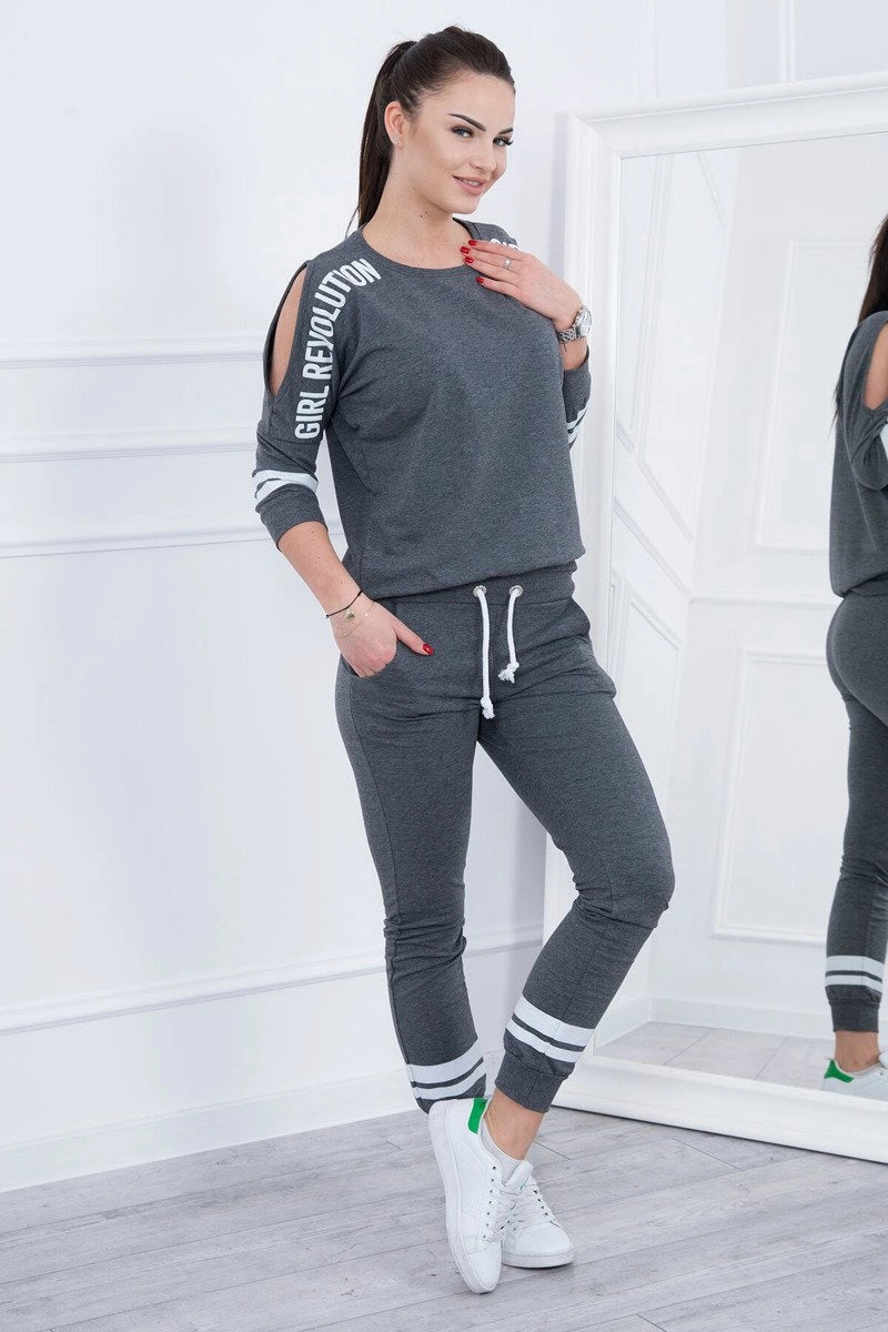 Set with print Girl Revolution 8849