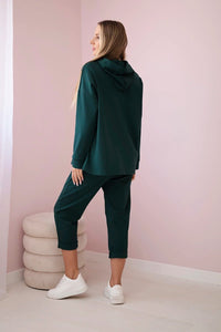 Set Milano hoodie + pants 7036T / – Camel цвет / color | Lexline Fashion