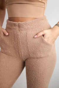 Set of blouse and pants 2021 - 6 / – Camel цвет / color | Lexline Fashion