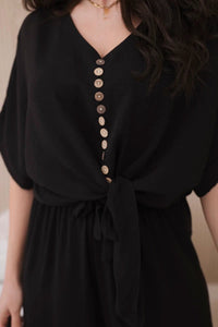 Set of blouse with pants 5963 / – Black цвет / color | Lexline Fashion