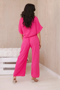 Set of blouse with pants 5963 / – Pink цвет / color | Lexline Fashion