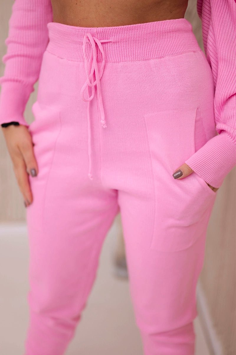 Set of sweater and pants 2021 - 11 / – Light || Pink цвет / color | Lexline Fashion