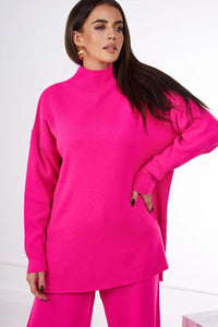 Set of Sweatshirt and Pants 2023 - 1N / – Neon pink цвет / color | Lexline Fashion