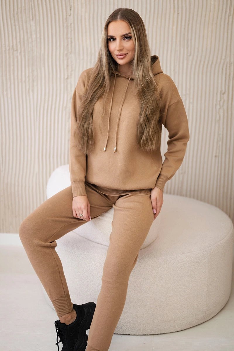 Set of Sweatshirt and Pants 24 - 30 / – Camel цвет / color | Lexline Fashion